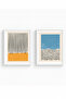White Wooden Framed 2 Piece Set Painting Huhu107