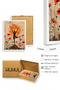 White Wooden Framed Abstract Painting I Huhu1256 - Single Painting White Frame - 2