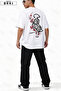 Unisex Tiger's Sword Printed Sweatshirt Top and Bottom Tracksuit Set Summer Comfortable Fit Combination