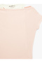 Slim Fit Short Sleeve Crew Neck Athlete Detailed Double T-Shirt - 5