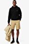 Men's Regular Fit Cotton Bermuda Shorts Men's Bermuda Shorts with Pockets Beige - 5