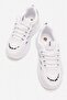 Side Ring Patterned Anorak Women's Sports Shoes White Leopard - 3