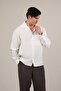 Oversize Lyocell Fabric Loose Cut Summer Shirt with Pockets - 2