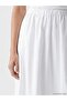 Elastic Waist A-Line Skirt (S6) - 3