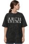 Arch Enemy Rock Metal Music Band Back Printed Unisex Oversize Vintage Washed T-Shirt - 2