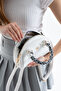 Scarf Detailed Hand Shoulder and Crossbody Women's Bag - 4