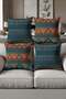 Digital Printed Soft Textured 4-Piece Throw Pillow Cover Set Krl0105