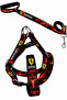 Adjustable Scarf, Chest Harness and Travel Strap Set of 3 - 5