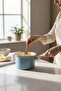 Luxury Enamel Rafadan, Mini Pan, Sauce Pot 12cm 900ml Blue - 3