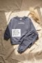 Action Street Kids Unisex Smoked Cotton Oversize Sweatshirt and Jogger Tracksuit Set - 6