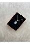 Aquamarine Tiny Natural Stone Necklace