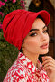 قبعة حجاب حمراء