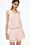 شورت مطرز من مزيج الفيسكوز - 2