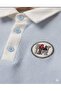 Waffle Textured Polo Collar Baby Boy Summer Set - 100% Cotton - 3