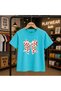 Braided Ribbon Heart Printed 100% Kids Unisex T-Shirt 5 6 -7 8-9 10 -11 12 Years Old