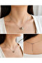 Steel Horizontal Bubble Necklace - 3