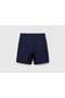 Boys' Cotton Bermuda Shorts 6-14 Years Dark Blue - 2