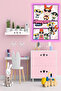 Child-Y25 Wall Covering Shiny Quality Fabric Room Decor Tapestry Wall Carpet Gaming