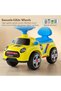 Sportster Ride On Car for Kids | Push Ride On Car with Music, LED Steering Wheel, & Horn - 4