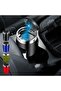 Car Ashtray with LED Light & Lid, Smokeless Portable Auto Ashtray for Car Cup Holder - 2