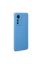 Mi 12 Lite Compatible Case Nano Velvet Silicone - Blue - 2