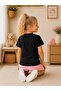Super Star Printed Short Tights Girls' Summer Two-Piece Set - 6