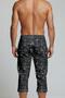 Below the Knee Long Model Water-Repellent Lycra Flexible Fabric Men's Beach Sea Capri Shorts // 944-Antra - 4