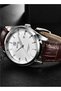 Watches for Men Quartz Watch Leather Waterproof Chronograph Watch 5163 - 4