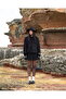 Black Faux Fur Jacket |   F1640 - 4