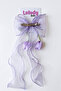 Lilac Tulip Figured Pendant with Detailed Pendant, Automatic Buckle for Girls - 3