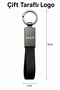 Kia Keychain Shiny Metal & Leather – Double-Sided Logo, Premium Stylish Design, 12 X 2 cm Size, Car Accessory - 2