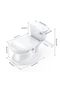 Toddler Potty Training Toilet - Realistic Flushing Sound, Soft Seat & Removable Pot - 5
