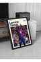 Lamine Yamal Poster | Football Wall Art | Framed Soccer Print | Sports Decor | Rising Star Artwork | Lamine Yamal 30x40 cm Black Floating Framed - 4