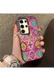 Samsung Galaxy S24 Ultra Compatible Hard Acrylic Back Silicone Edge Lens Protection Case - 2