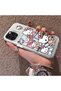 iPhone 12 Pro Max Compatible Stylish Cartoon Printed Shockproof Case - 3