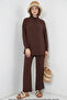 Women's Brown Suit - 3