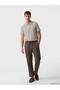 Esvab • Modern & Distinctive Devrik Roba Collar Striped Pique Men's T-Shirt - 3