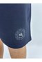Large Size Elastic Waist Lace-Up Cotton Men's Shorts with Zipper Pocket Detail - 5
