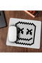 Mousepad Marshmello Pixel Art Minecraft