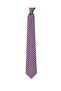 Light Blue Tie with Red Stripes – 8 cm Wide - 7