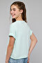 Printed T-Shirt with Crew Neck and Short Sleeves - 5