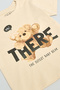 Printed T-Shirt with Crew Neck and Short Sleeves - 3