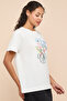 Printed T-Shirt with Crew Neck and Short Sleeves - 5