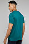 Typography Print T-Shirt with Crew Neck and Short Sleeves - 5
