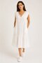 Bohemian Embroidery Detailed Loose Dress