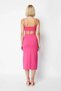 Women's Body-Fitting Strappy Midi Stretchy Knitted Pencil Dress Backless Scoop Neckline Daily Casual Stylish - 5