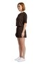 Premium - Sway Collection |   Brown Modal Shorts Women's Tracksuit Set - 3