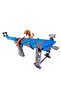 Metal Machines 6-Lane Raptor Attack Playset, Blue and Orange, Dinosaur Theme, Ages 4+ - 2