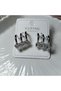 Xuping Jewelery Multi-Look Silver Color Hoop Earrings - 2