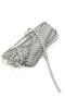 Decorative Strip / Cover Sofa Rug Strip Harcı / 25 Meters / Silver & White